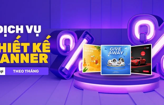 Dịch vụ thiết kế Banner theo tháng